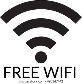 Free wifi illustration icon vector 