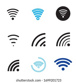 free wifi illustration logo vector