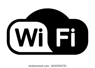 Free wifi logo icon. Wifi sign