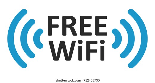 Free Wifi Logo Zone – Vector