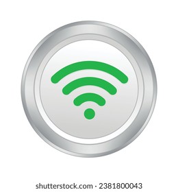 Free wifi sign. Vector. Free Wi-Fi zone