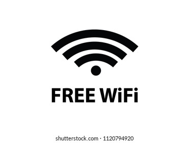 Free wifi signal connection symbol cup rest internet access vector