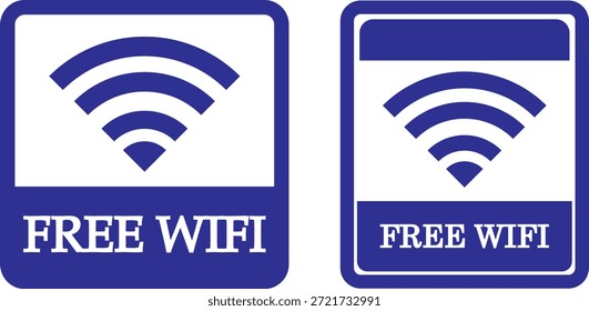 Conjunto de ícones da zona wi-fi livre. Ícone de conexão sem fio. designação de ponto de Internet. Conjunto de símbolos de ícones de internet Wi-Fi, coleção de botões de logotipo wifi. loja etc coloque internet grátis ou serviço de rede