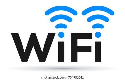 Free wifi zone, logo – stock vector