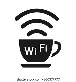 Free wifi zone – stock vector