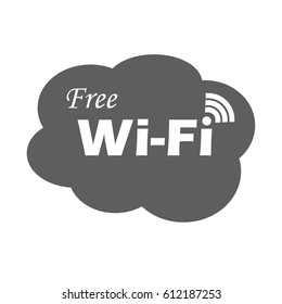 Free wireless icon gray