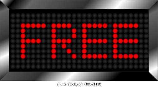 free written with led light