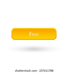 Free yellow vector button for a site