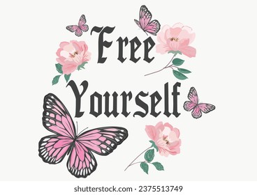 free yoursel vector hand drawn