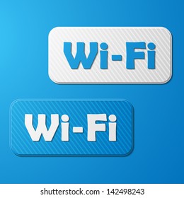 Free Zone wi-fi, sticker