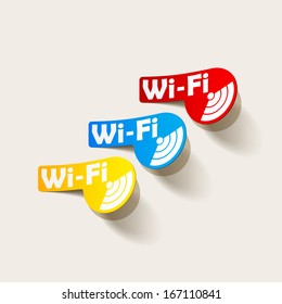 Free Zone wi-fi, sticker