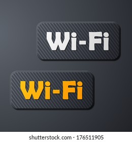 Free Zone wi-fi, sticker