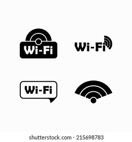 Free Zone wi-fi, sticker