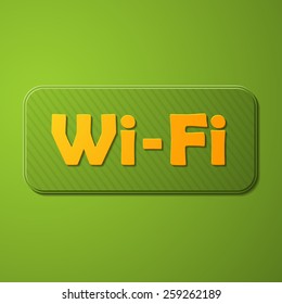 Free Zone wi-fi, sticker