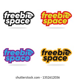 Freebie Space Portfolio Stock Logo Design