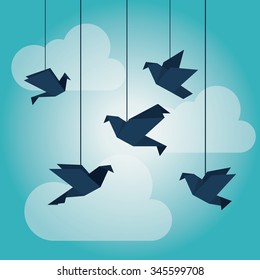 Freedom concept with icons  design, vector illustration 10 eps graphic.