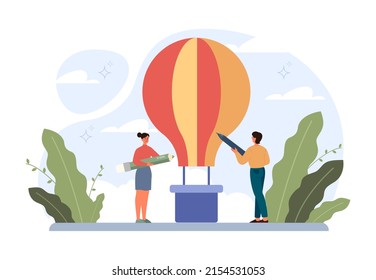 Freedom concept. Person living free, without chains and barbed wire. Path to the future, the ability to act or change without constraint. Flat vector illustration