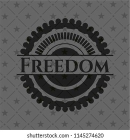 Freedom dark emblem