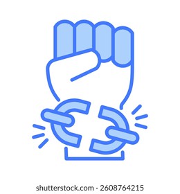 Freedom Icon Element for Design