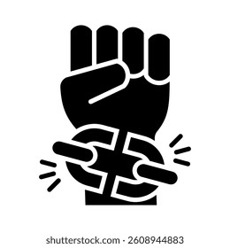 Freedom Icon Element for Design