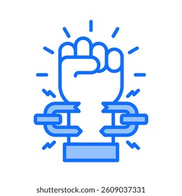 Freedom Icon Element For Design