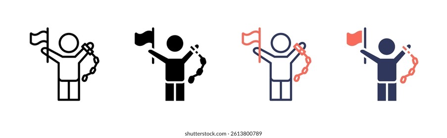 Freedom Icon Element For Design And Vector