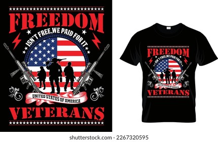 FREEDOM
ISN'T FREE,WE PAID FOR IT
UNITED STATES OF AMERICA
VETERANS