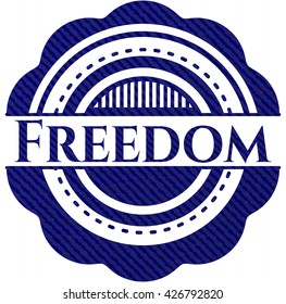 Libertad con textura jean