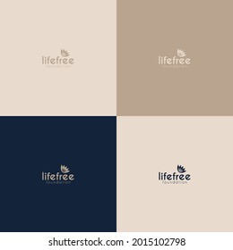freedom of life vector illustration logo for all plants in the world