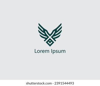 Freedom logo vector with Standard color background.