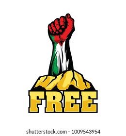 Freedom for Palestine Illustration