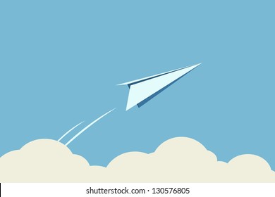 Freedom, paper planes