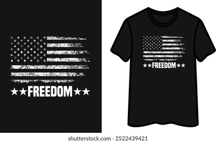 Freiheit. Patriot Day T-Shirt Design