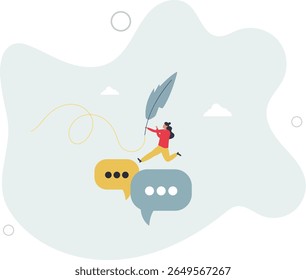 Libertad de expresión y capacidad de hablar sin censura. vida del personaje .