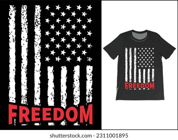 Freedom USA Vector T-shirt, Freedom t-shirt, Mandate freedom, American Flag Shirt, Fourth of July shirt, patriotic shirt, Conservative tshirt, Merica tshirt