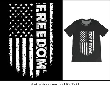 Freedom USA Vector T-shirt, Freedom t-shirt, Mandate freedom, American Flag Shirt, Fourth of July shirt, patriotic shirt, Conservative tshirt, Merica tshirt