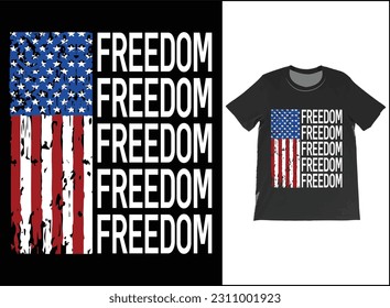 Freedom USA Vector T-shirt, Freedom t-shirt, Mandate freedom, American Flag Shirt, Fourth of July shirt, patriotic shirt, Conservative tshirt, Merica tshirt