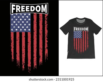 Freedom USA Vector T-shirt, Freedom t-shirt, Mandate freedom, American Flag Shirt, Fourth of July shirt, patriotic shirt, Conservative tshirt, Merica tshirt