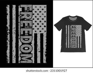 Freedom USA Vector T-shirt, Freedom t-shirt, Mandate freedom, American Flag Shirt, Fourth of July shirt, patriotic shirt, Conservative tshirt, Merica tshirt