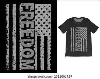 Freedom USA Vector T-shirt, Freedom t-shirt, Mandate freedom, American Flag Shirt, Fourth of July shirt, patriotic shirt, Conservative tshirt, Merica tshirt