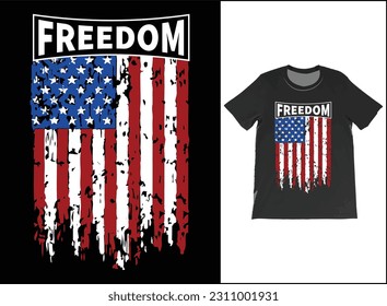 Freedom USA Vector T-shirt, Freedom t-shirt, Mandate freedom, American Flag Shirt, Fourth of July shirt, patriotic shirt, Conservative tshirt, Merica tshirt