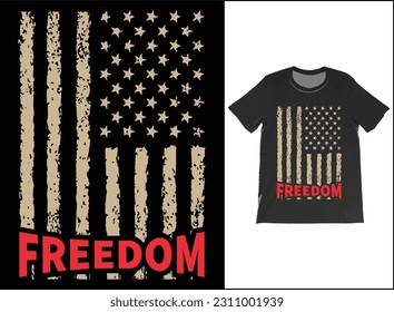 Freedom USA Vector T-shirt, Freedom t-shirt, Mandate freedom, American Flag Shirt, Fourth of July shirt, patriotic shirt, Conservative tshirt, Merica tshirt