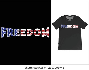 Freedom USA Vector T-shirt, Freedom t-shirt, Mandate freedom, American Flag Shirt, Fourth of July shirt, patriotic shirt, Conservative tshirt, Merica tshirt