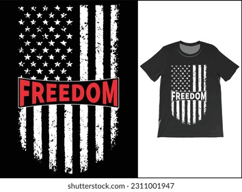 Freedom USA Vector T-shirt, Freedom t-shirt, Mandate freedom, American Flag Shirt, Fourth of July shirt, patriotic shirt, Conservative tshirt, Merica tshirt