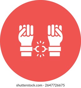 Freedom vector icon. Can be used for printing, mobile and web applications.