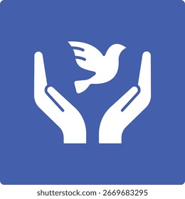 Freedom vector icon. Can be used for printing, mobile and web applications.