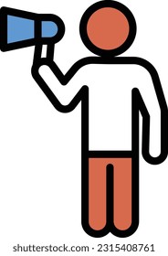 ilustración de freedom Vector en un fondo transparente. Símbolos de calidad superior. Iconos vectoriales de color de línea para el concepto y el diseño gráfico.