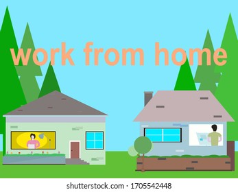 Libertad de trabajo en casa, autonomía
