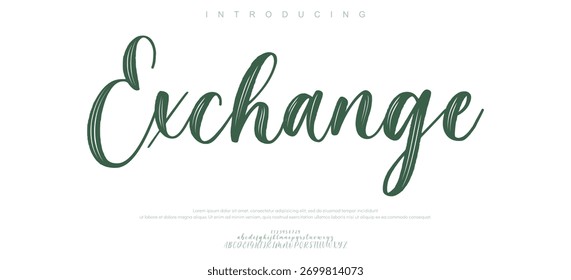 A free-flowing script font that combines readability with elegance, making it perfect for modern calligraphy designs.