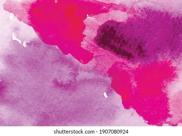 Free-flowing watercolor pink and purple
watercolor abstract background